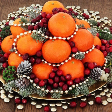 TG63190-1 WEIHNACHTSBAUMKETTE SILBER SCHILFPERLEN GIRLANDE SPULE 5M