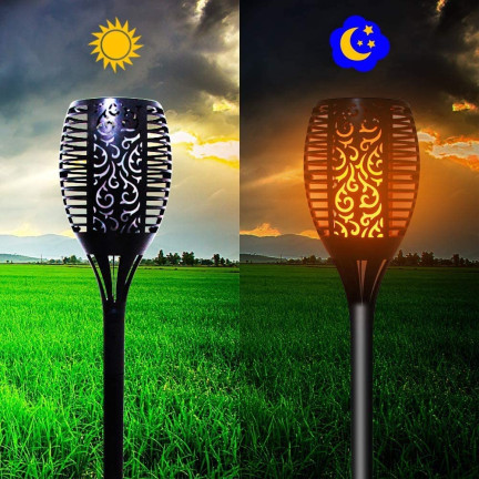 14550 SOLAR FACKEL LAMPE SOLAR GARTENLEUCHTEN GARTEN LED