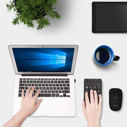TG67391 BEZDRÁTOVÁ NUMERICKÁ KLÁVESNICE USB NOTEBOOK PC
