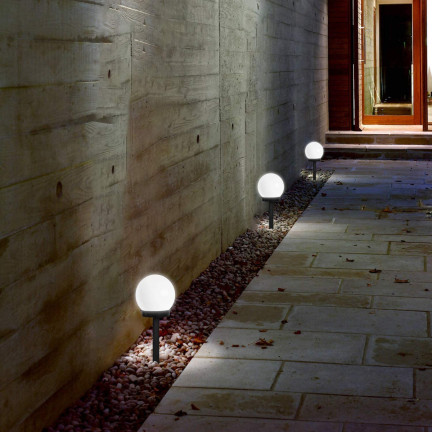 TG47830 SOLAR GARDEN BALL lampa solární zahradní LED koule bílá pro zahradu