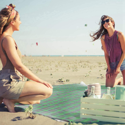 TG56600-1 Wasserdichte Picknick-Stranddecke, 150x180cm
