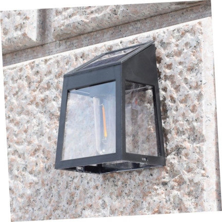 TG71390 SOLAR WANDLAMPE WANDLAMPE LED GLÜHBIRNE 2PCS DUSK SENSOR SOLAR