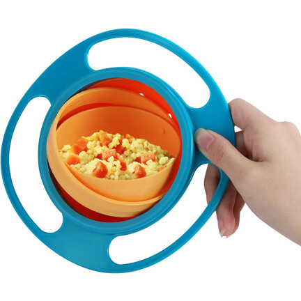 AS26 Trinklerntasse mit tropffreier Schale GYRO BOWL