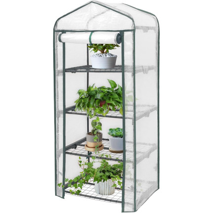 TG77665-2 GARTEN-BALKON-RACK 4 Böden 160x70x50cm UV4 für BALKON FOLIAK