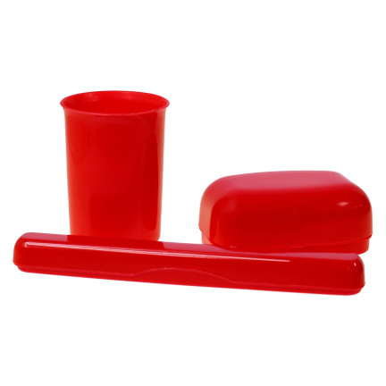 WW34 NEZBYTNÝ CESTOVNÍ HRNEK MÝDLO ZUBNÍ KARTÁČEK