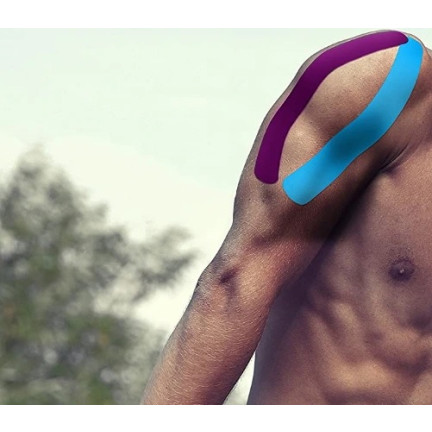 TG56507 KINESIOTAPING TAPE TEJPY PLASTERS 5m auf Knie Gesicht Schulter
