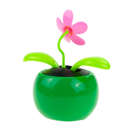 AS4 NICKEND SOLAR BLUME INSEKT TANZEN FLIP KLAPPE BABY TAG FIGUR