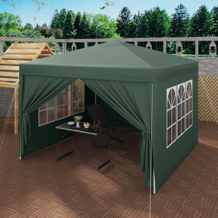 TG77595-1 ZAHRADNÍ PAVILON STAN 4 STĚNY ALTÁN ZAHRADNÍ PÁRTY KOMERČNÍ