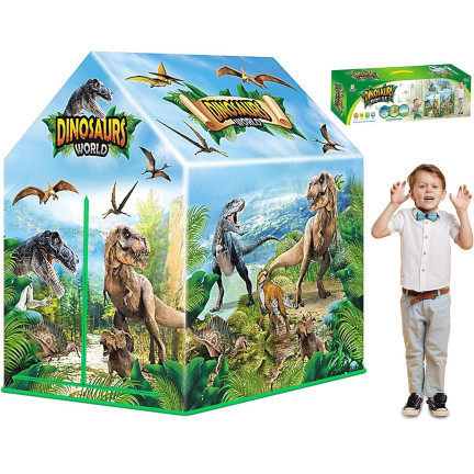 TG67272 KINDERHAUS ZELT DINOSAURIER HAUS GARTEN