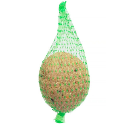 Fettkugel für Wildvögel, Wintervogelfutter, Körner- und Getreidemischung, 1 Stk. 90g