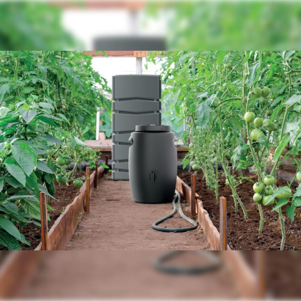 IBFT25-S411 Compost Bin, Manure Tank, Nettle Compost Bin, Garden Barrel with Tap