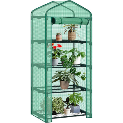 TG71365 ZAHRADNÍ BALKONOVÝ Stojan 4 police 160x70x50cm UV4 pro BALKON FOLIAK