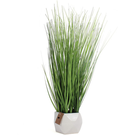 CV06319 VELKÁ 85CM UMĚLÁ TRÁVA V KVĚTINÁČI FEY