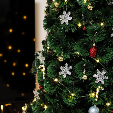 TG73524-2 ZELENÝ DRÁT VÁNOČNÍ STROMEK SVĚTLA 40LED TEPLÉ SVĚTLO BATERIE OVLÁDANÉ