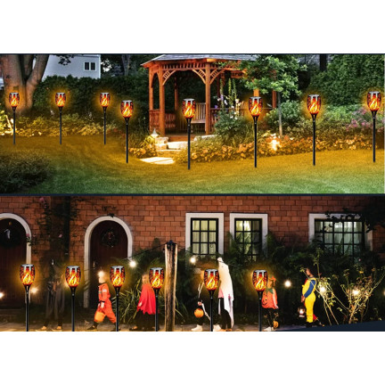 14550 SOLAR FACKEL LAMPE SOLAR GARTENLEUCHTEN GARTEN LED