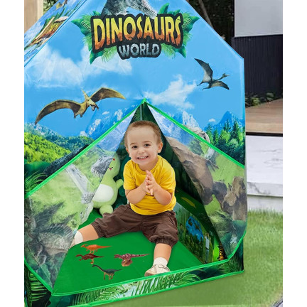 TG67272 KINDERHAUS ZELT DINOSAURIER HAUS GARTEN
