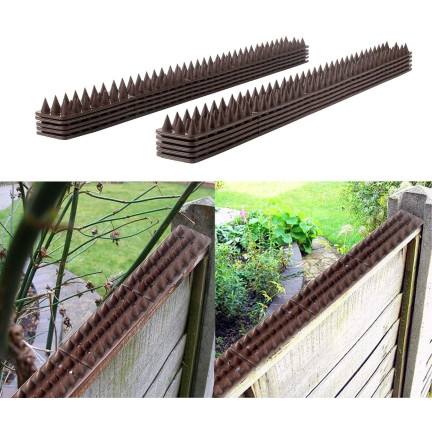 TG71387-2 Bird spikes for pigeons and small animals (1 pc.) Bird repellent strip for birds, cats, and martens
