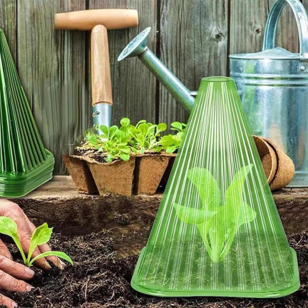 TG77639 Garden plant covers, plastic plant covers, frost protectors, 12 pcs/set