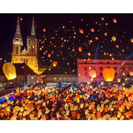 ZW20 LÉTAJÍCÍ ŠŤASTNÉ PŘÁNÍ LAMPIONŮ Čínština pro svatby, SYLWESTRA