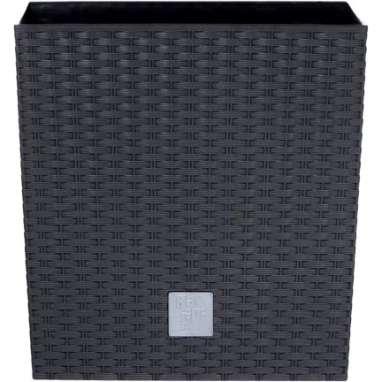 DRTS170L-S433 RATTAN BLUMENTOPF FÜR BALKON TERRASSE GARTEN RATO NIEDRIG