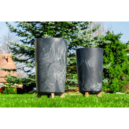 DGTL240E-425u Gracia Tubus Slim Concrete Effect Planter