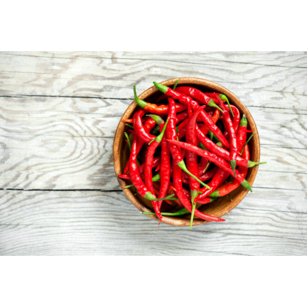 W1137 DE CAYENNE HOT CHILLI PFEFFERSAMEN PIKANT 0,5G