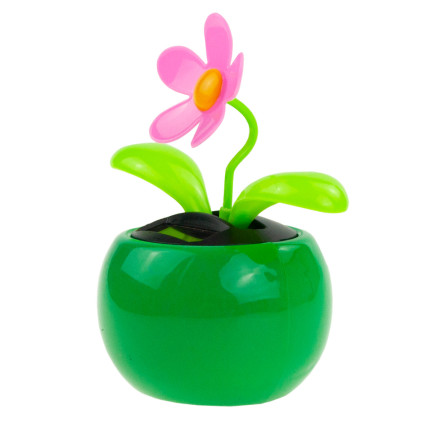 AS4 NICKEND SOLAR BLUME INSEKT TANZEN FLIP KLAPPE BABY TAG FIGUR