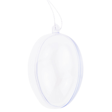TG35238 Acrylic Egg, 8 cm Plastic Egg, for Decorating, Easter Decorations