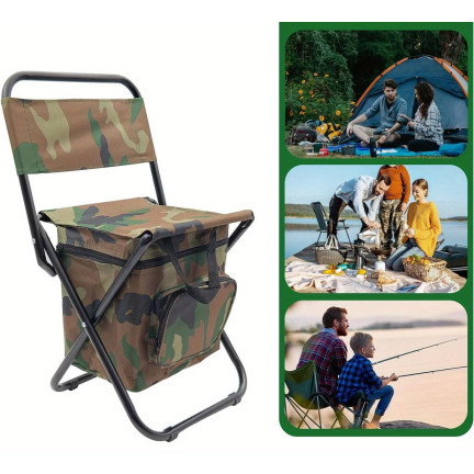 01234 FISHER'S SEAT TOURIST TUBE BACK FOLDING TABLET