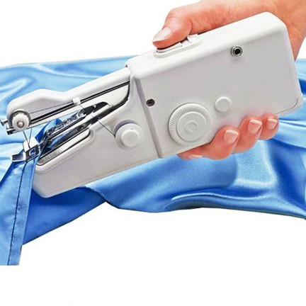 DO15 RUČNÍ ŠICÍ STROJ MINI PŘENOSNÝ ELEKTRICKÝ NA BATERIE + PŘÍSLUŠENSTVÍ