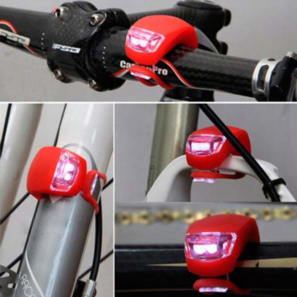 ZW39 LED FAHRRADLAMPE VORNE HINTEN 2 STÜCK