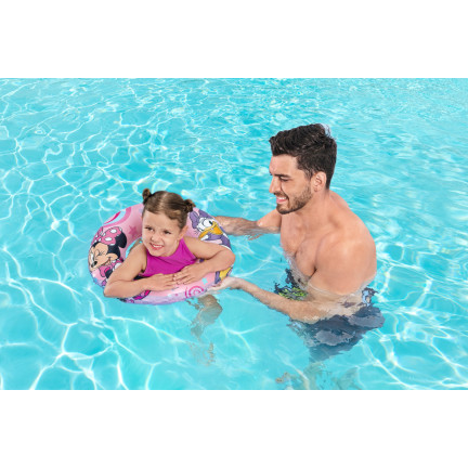 91040 Bestway Minnie Schwimmring für Kinder 91040