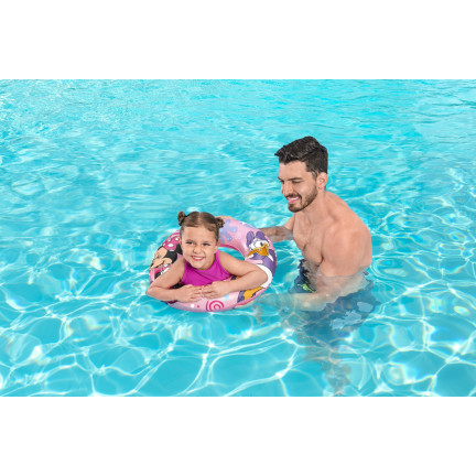 91040 Bestway Minnie Schwimmring für Kinder 91040