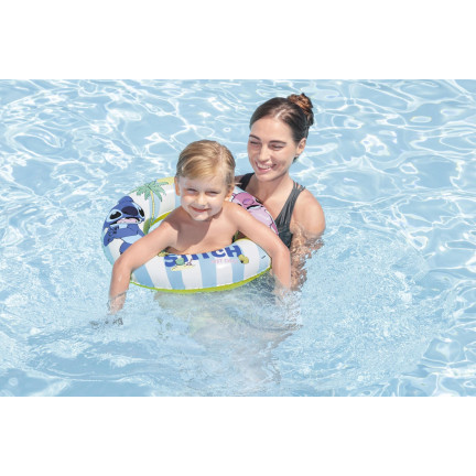 9104u Inflatable Beach Swim Ring: Lilo & Stitch