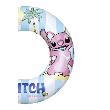 9104u Inflatable Beach Swim Ring: Lilo & Stitch