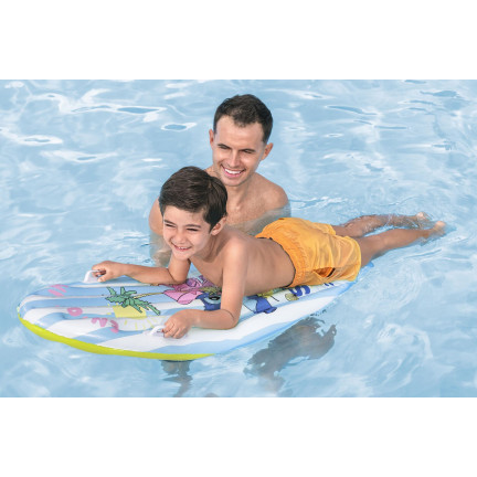 9104v Inflatable Water Mattress: Disney Lilo & Stitch Board