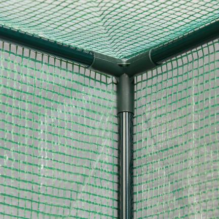 TUN0396 GARTEN GEWÄCHSHAUS TUNNEL FOLIE ZELT FÜR TOMATEN GEMÜSE SÄMLINGE