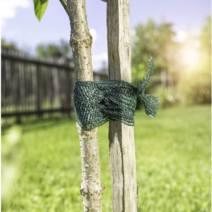 Gartenbauband für pflanzenstützen bäume sträucher kletterpflanzen 3m grün