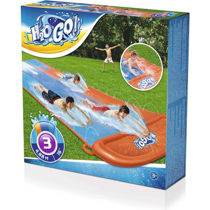 52329 BESTWAY WATER SLIDE 3-Sitzer 488cm