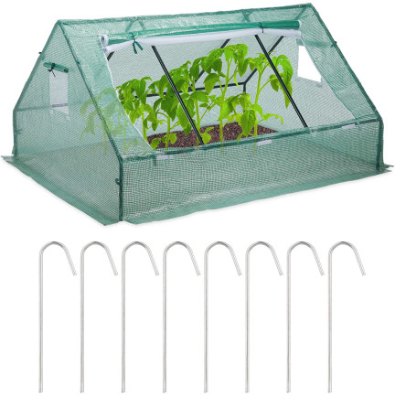 TUN5514 Greenhouse, Plastic Tunnel, Garden Film, Small Green