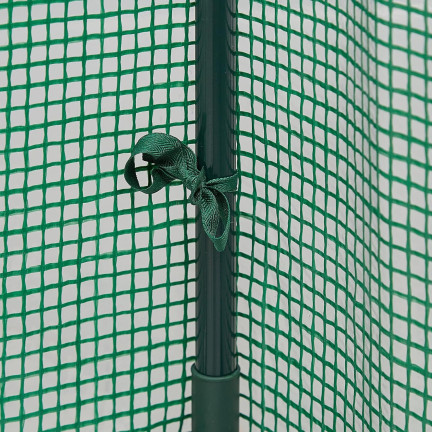 TUN0396 GARTEN GEWÄCHSHAUS TUNNEL FOLIE ZELT FÜR TOMATEN GEMÜSE SÄMLINGE