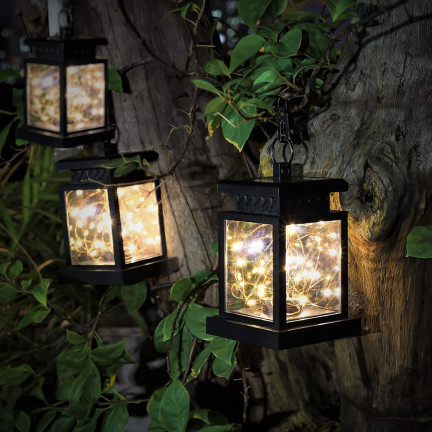 TG67267 SOLÁRNÍ LED FLAMMER LAMPARNIA DRUCIKA OGROD LAMPION PRO BALKON TERASU