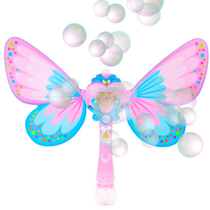 TG60463-1 STROJ NA MÝDLOVÉ BUBLINY BUTTERFLY MÝDLOVÉ BUBLINY + TEKUTÁ KOUZELNÁ HŮLKA