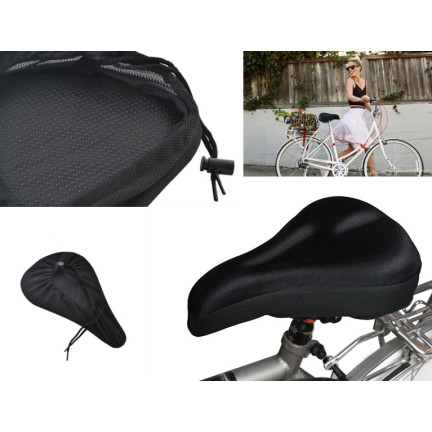 EE46 FAHRRADSATTEL GEL PAD 3D ABDECKUNG