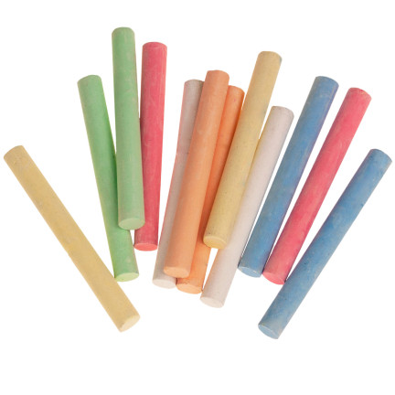 TG64655 SCHULTAFELKREIDE 12TLG. FARBENFROHES SCHREIBFARBEN-SET