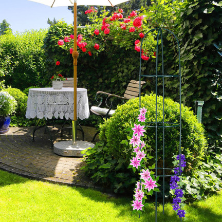 PERG-N0309 GARDEN PERGOLA COLUMN HALLOWLER für Kletterblumen 190 cm