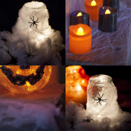 TG38901 PAJAKY SE SÍTÍ PAJAKŮ PRO HALLOWEEN PAJAKY 2ks