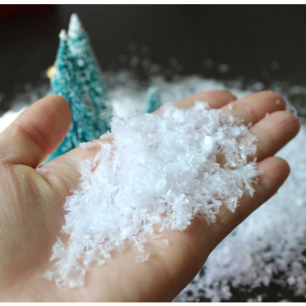 TG78664 Kunstschnee 60g Pulverschnee weiß Flaum Schneeflocken