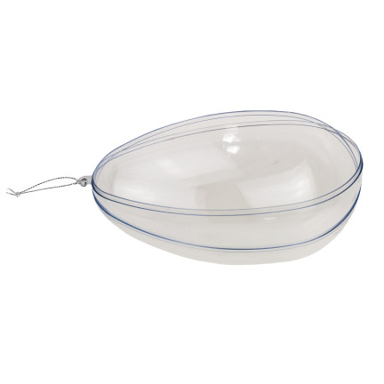 TG60439-1 Acrylic Plastic Folding Hanging Eggs, 13 cm, 12-pack