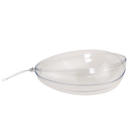 TG60439-1 Acrylic Plastic Folding Hanging Eggs, 13 cm, 12-pack